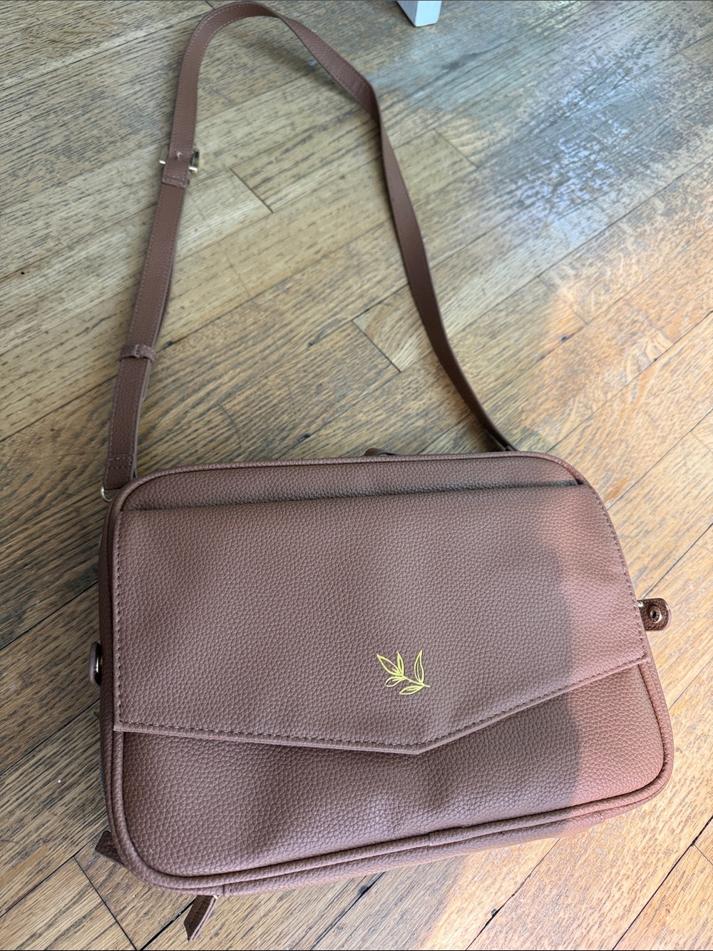 Ever AJ MOCHA Bible Bag Crossbody, Bible Cover